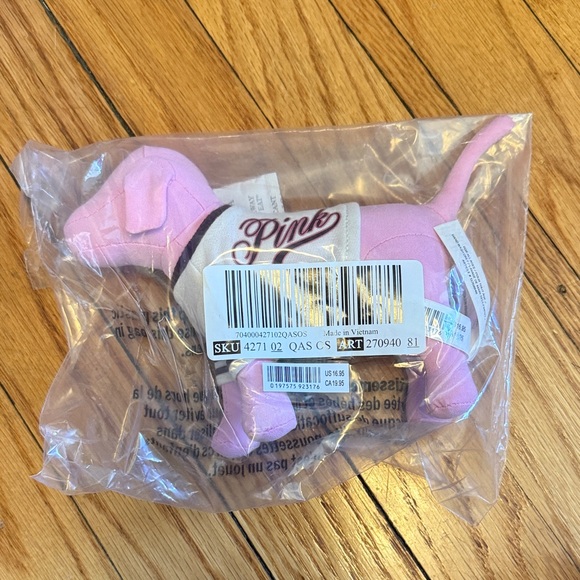 new victoria’s secret pink plush collectible dog - Picture 1 of 3
